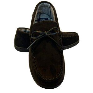 Dockers NIB Men’s Memory Foam Indoor Outdoor Outsole Black Slippers-L (9/10)